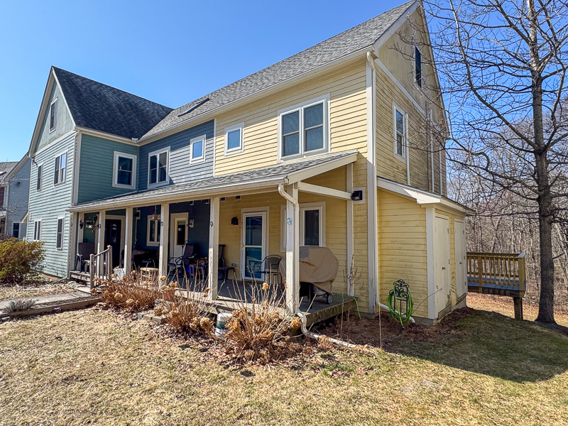 triplex building with unit 31 on the right